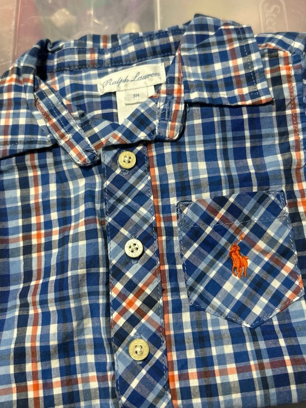 Ralph Lauren lightweight plaid